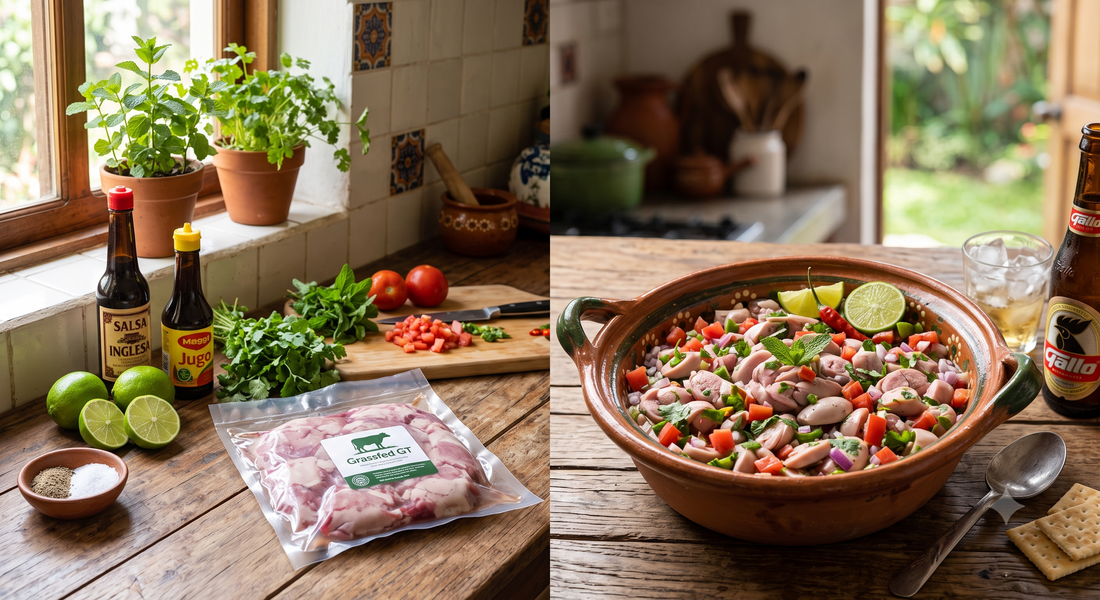 Cómo preparar ceviche guatemalteco de criadillas de toro: Receta tradicional y tips de limpieza
