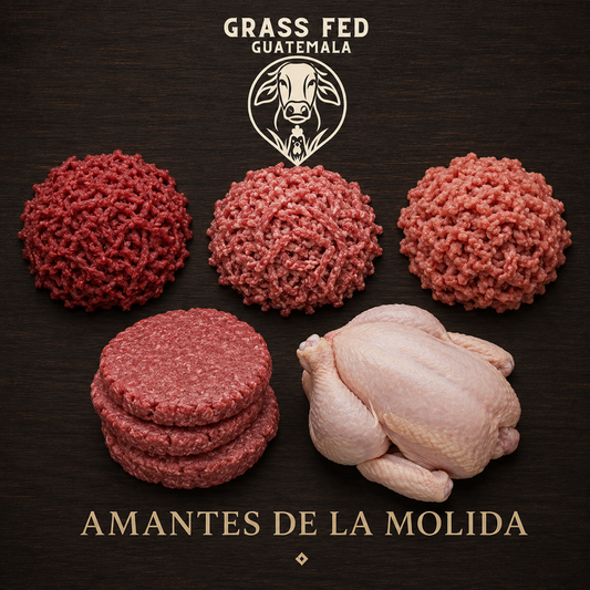 Caja Amantes de la Molida — Carne Grass-Fed (≈16 lb)