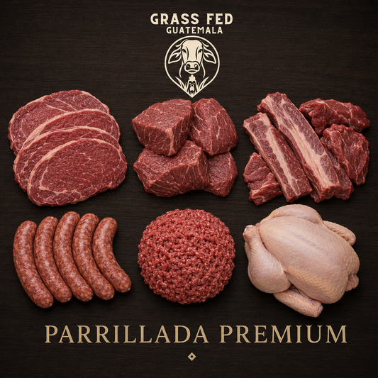 Colección Parrillada Premium — Grass-Fed + Envío Gratis (≈17 lb)