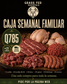 Colección Semanal Familiar — Grass-Fed + Envío Gratis (≈21 lb)
